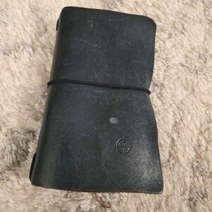 Teal Old Trend Nomad Organizer Wallet  Genuine Leather Used